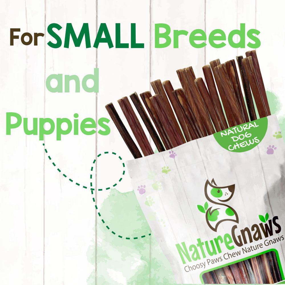 Nature Gnaws recompensa sabrosa para perros pequeños durante el juego.