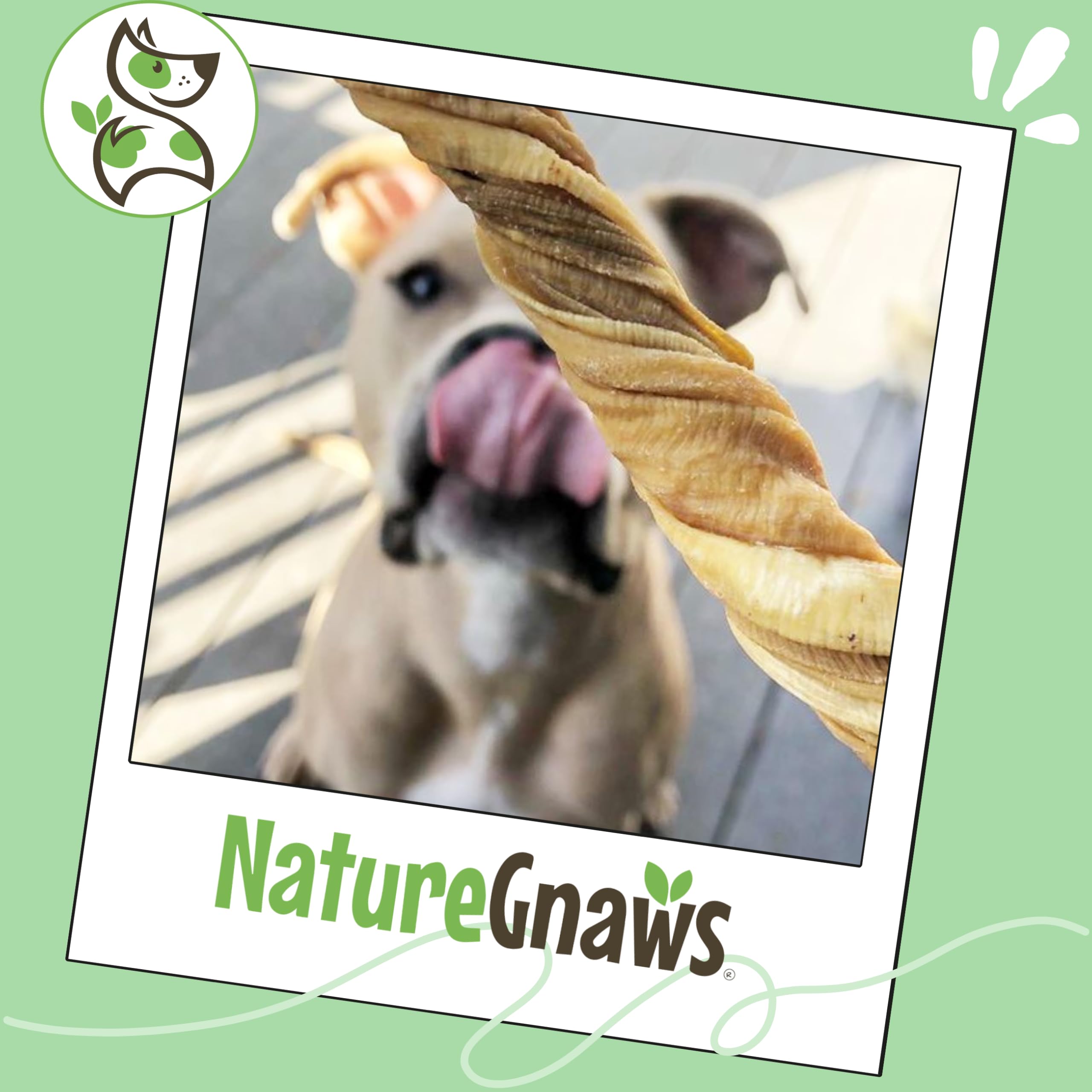Tripe Twists sabor carne natural, ideal premio diario.