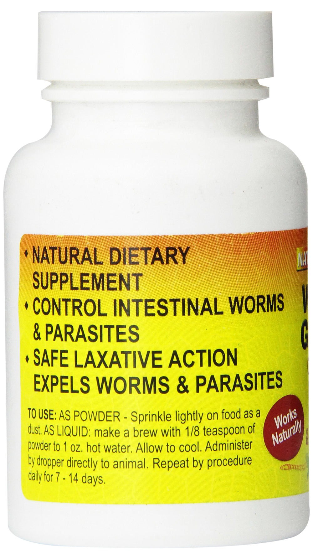 Nature Zone Reptile Worm Guard Powder, uso práctico en terrario para apoyar el cuidado.