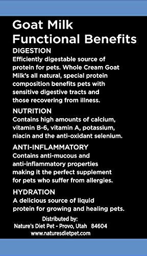 Nature's Diet Leche de Cabra, mezcla con agua para bebida nutritiva.