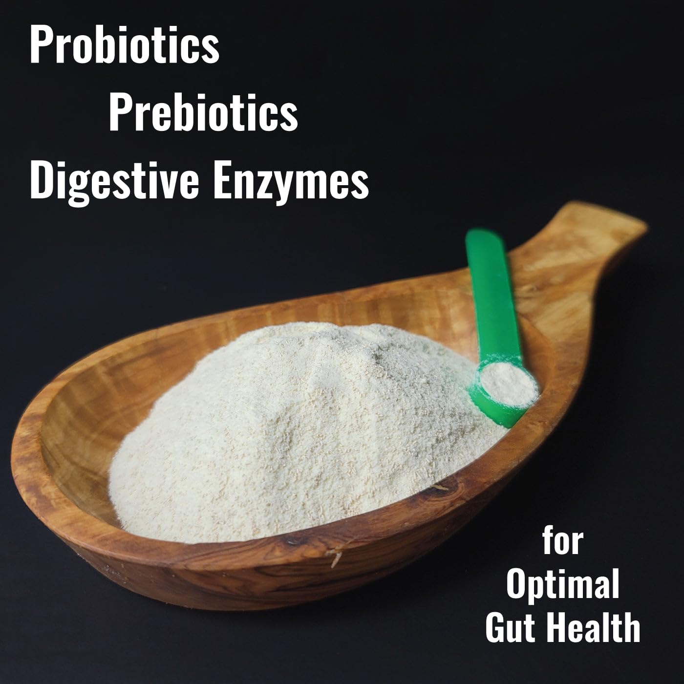 Dogzymes Probiotic Max, envase para almacenamiento seguro y sin grumos.