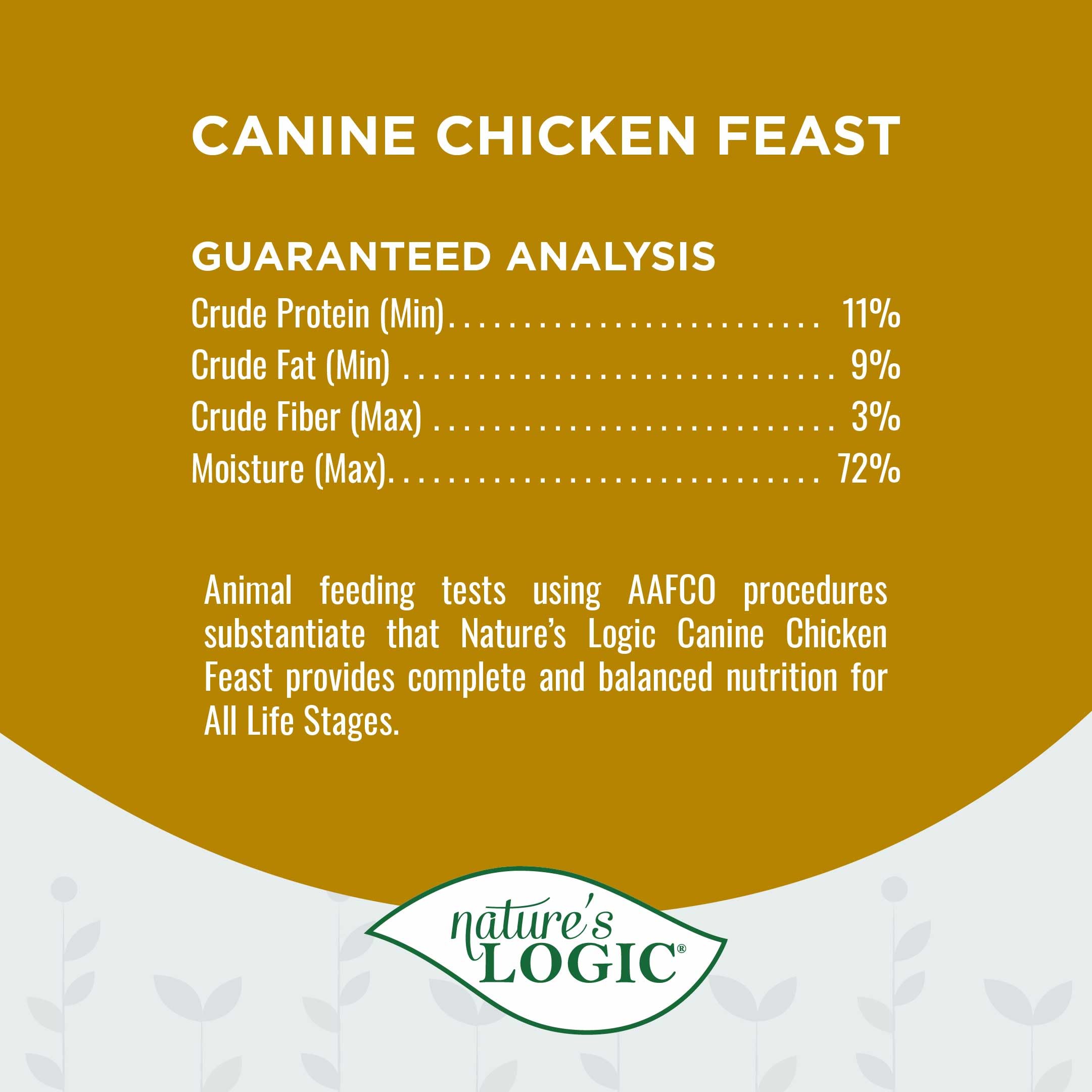 NATURE'S LOGIC sin alérgenos en lata, opción segura para perros sensibles
