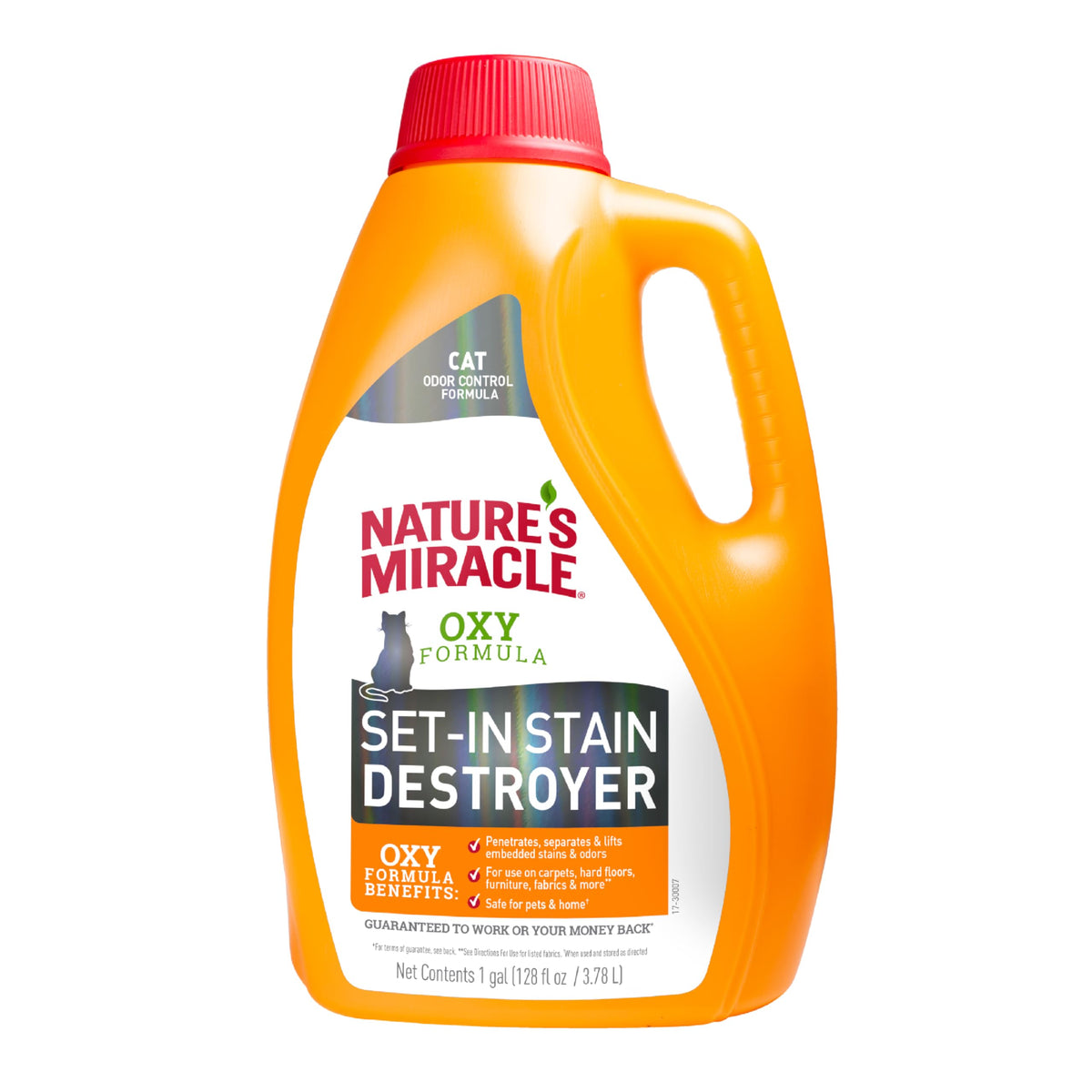 Nature’s Miracle destrozador de manchas incrustadas, botella-1 galón para manchas profundas
