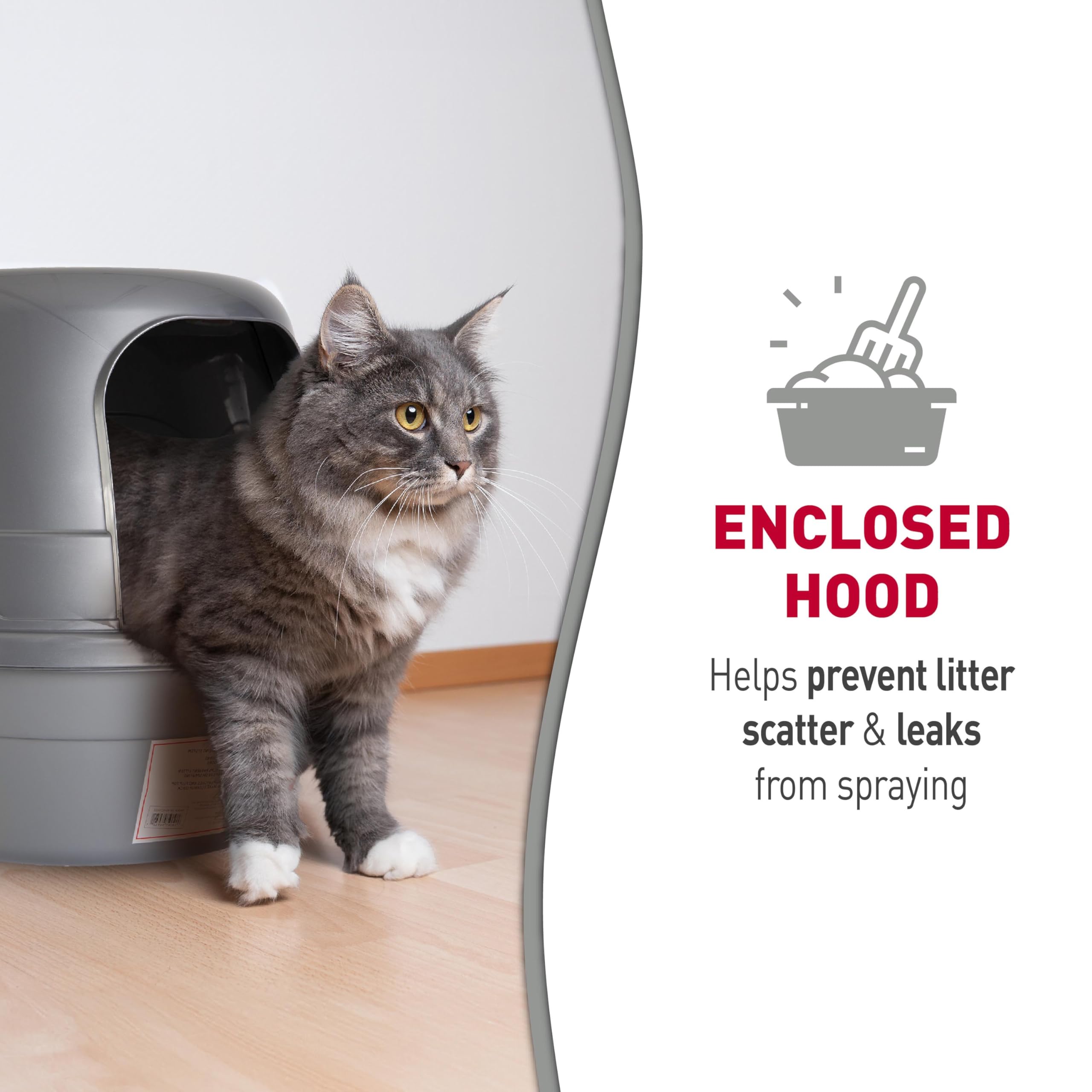 Nature's Miracle diseño con privacidad para gatos