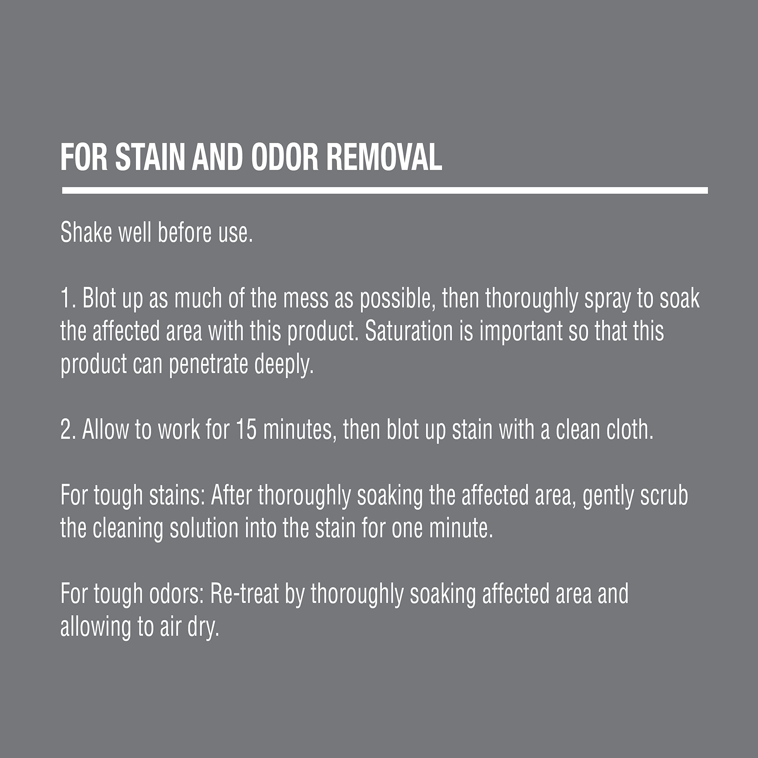 Control de olores 360 de Nature's Miracle para áreas con mascotas