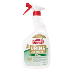 Nature’s Miracle Urine Destroyer Plus – bouteille prête à l’emploi, élimine taches et odeurs.
