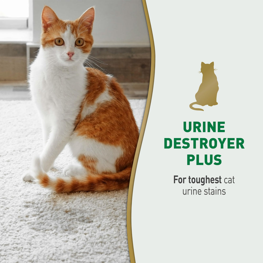 Nature’s Miracle Urine Destroyer Plus – spray sur tapis pour tâches d’urine et traces.
