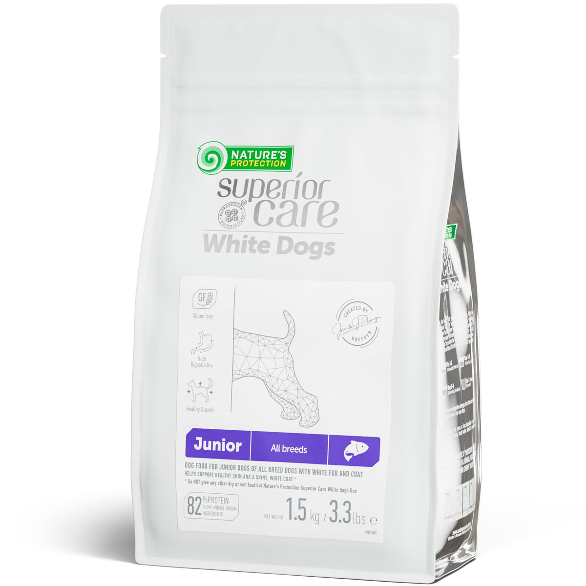 Nature's Protection alimento para cachorros, bolsa de 3.3 lb, sin granos