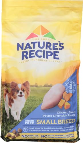 Nature's Recipe alimento seco con patata dulce para digestión suave.
