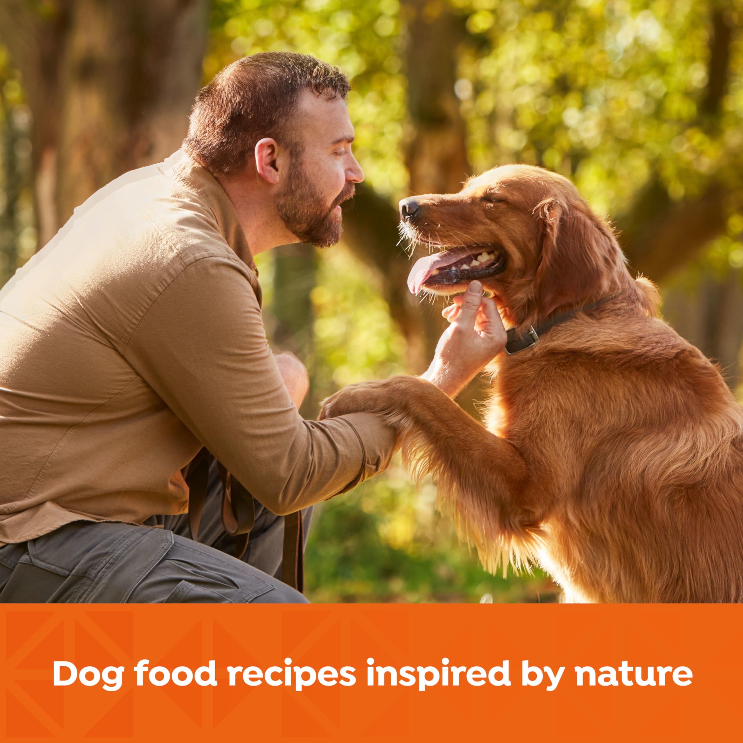 Nature’s Recipe: calabaza y batata, ingredientes naturales para sabor nutritivo.