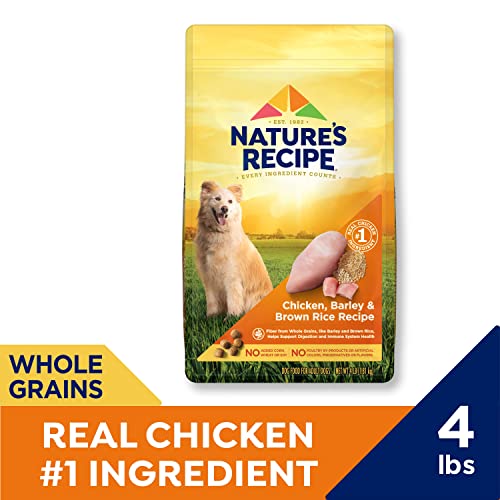 Nature's Recipe fibra de cebada y arroz integral para digestión.