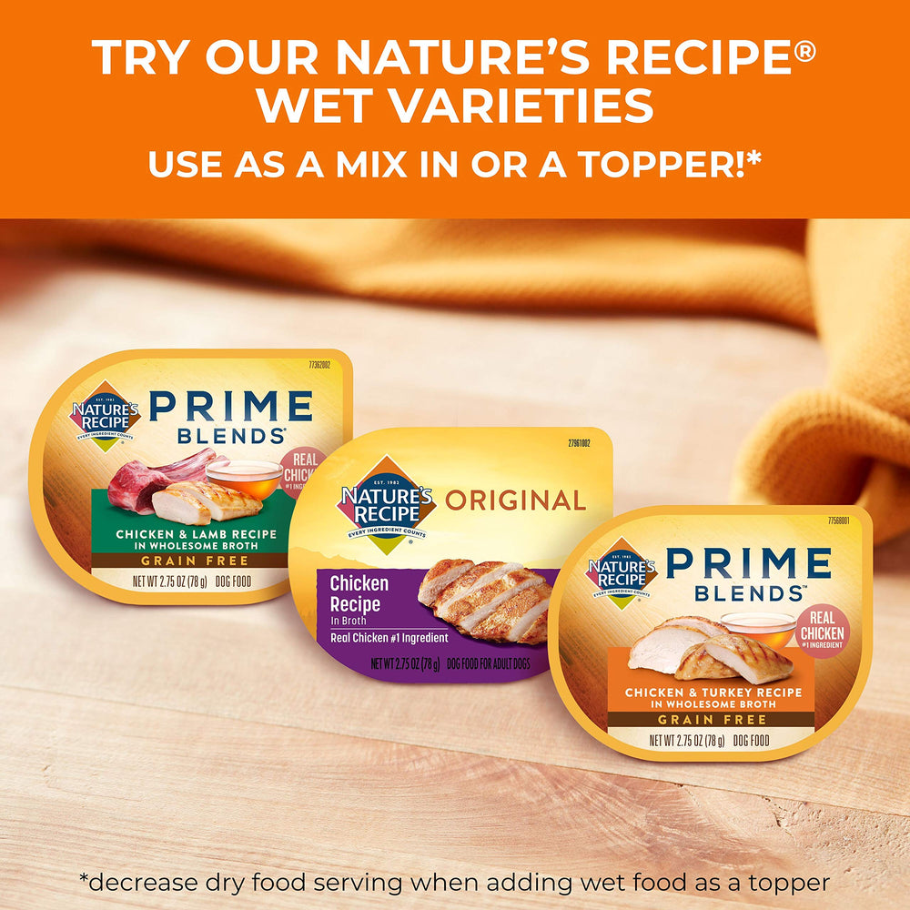 Nature's Recipe Puppy sin granos, opción limpia para cachorros