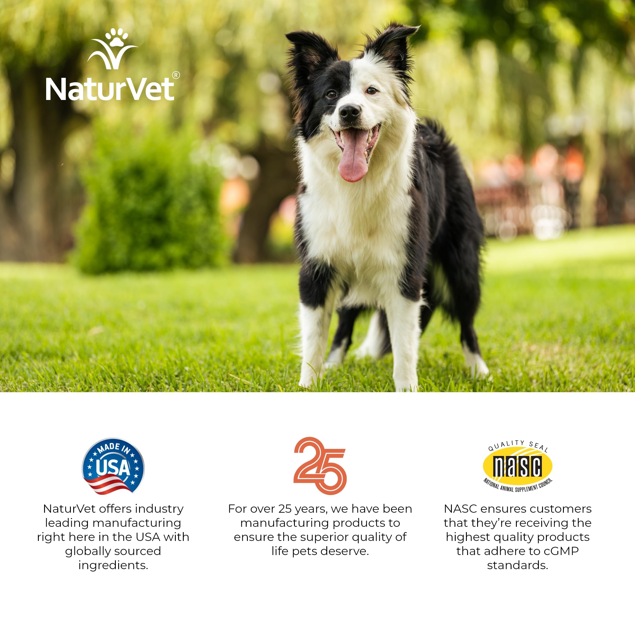 NaturVet enzimas digestivas masticables presentación: envase fácil de almacenar