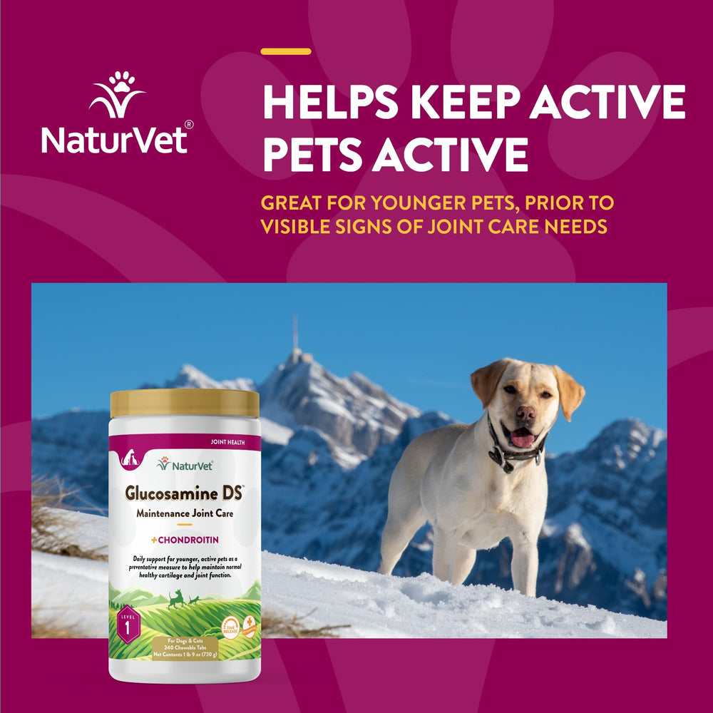 NaturVet Glucosamina DS Nivel 1 envase original y seguro