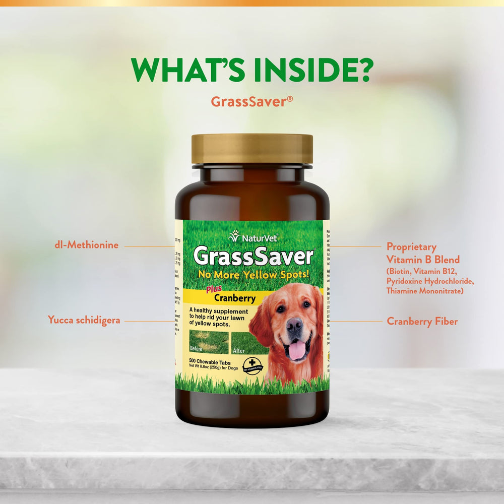 NaturVet GrassSaver: reduce olores de heces con yucca.