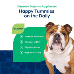 NaturVet mezcla de probióticos y prebióticos para equilibrio digestivo