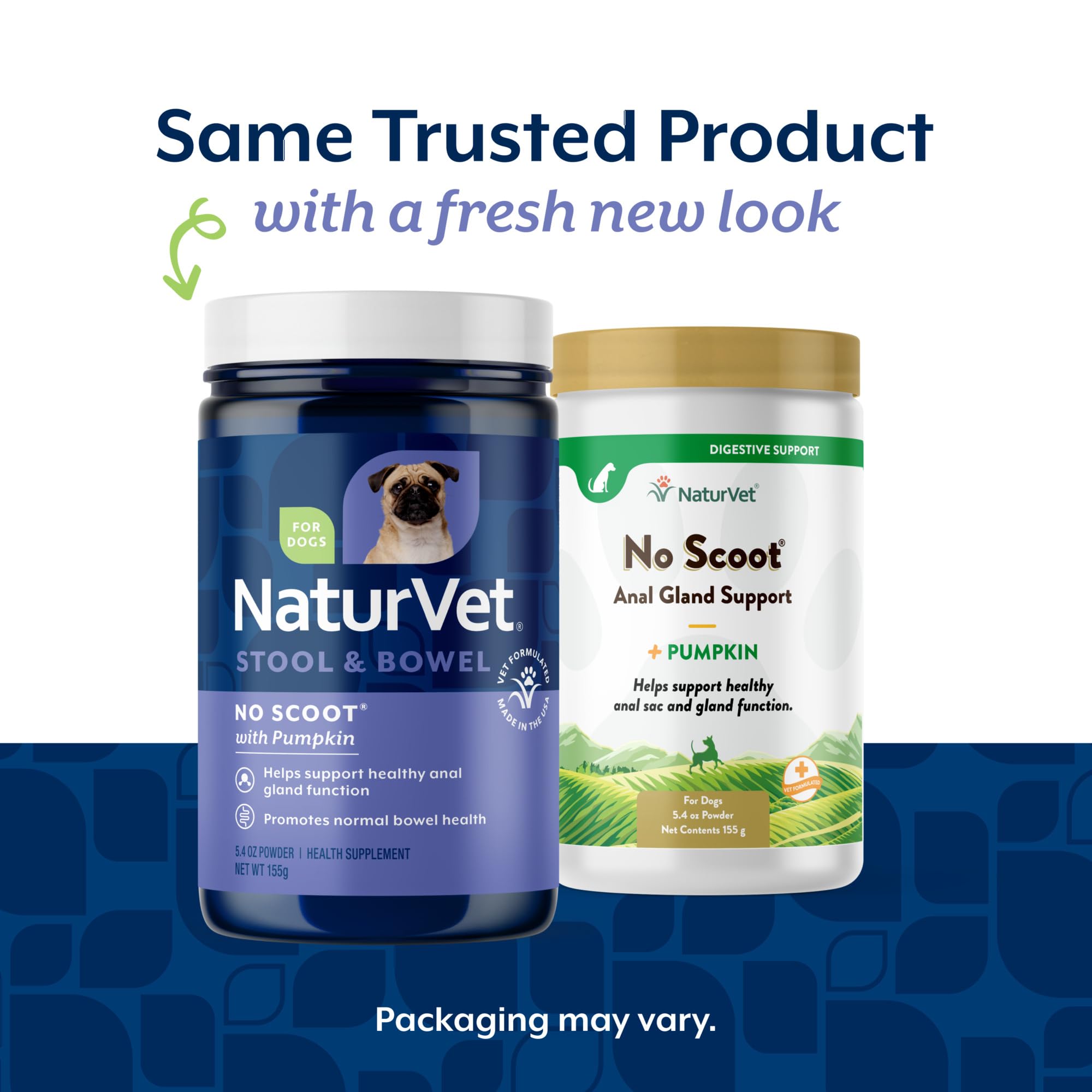NaturVet No Scoot, polvo para perro: fácil de medir y mezclar en la dieta.