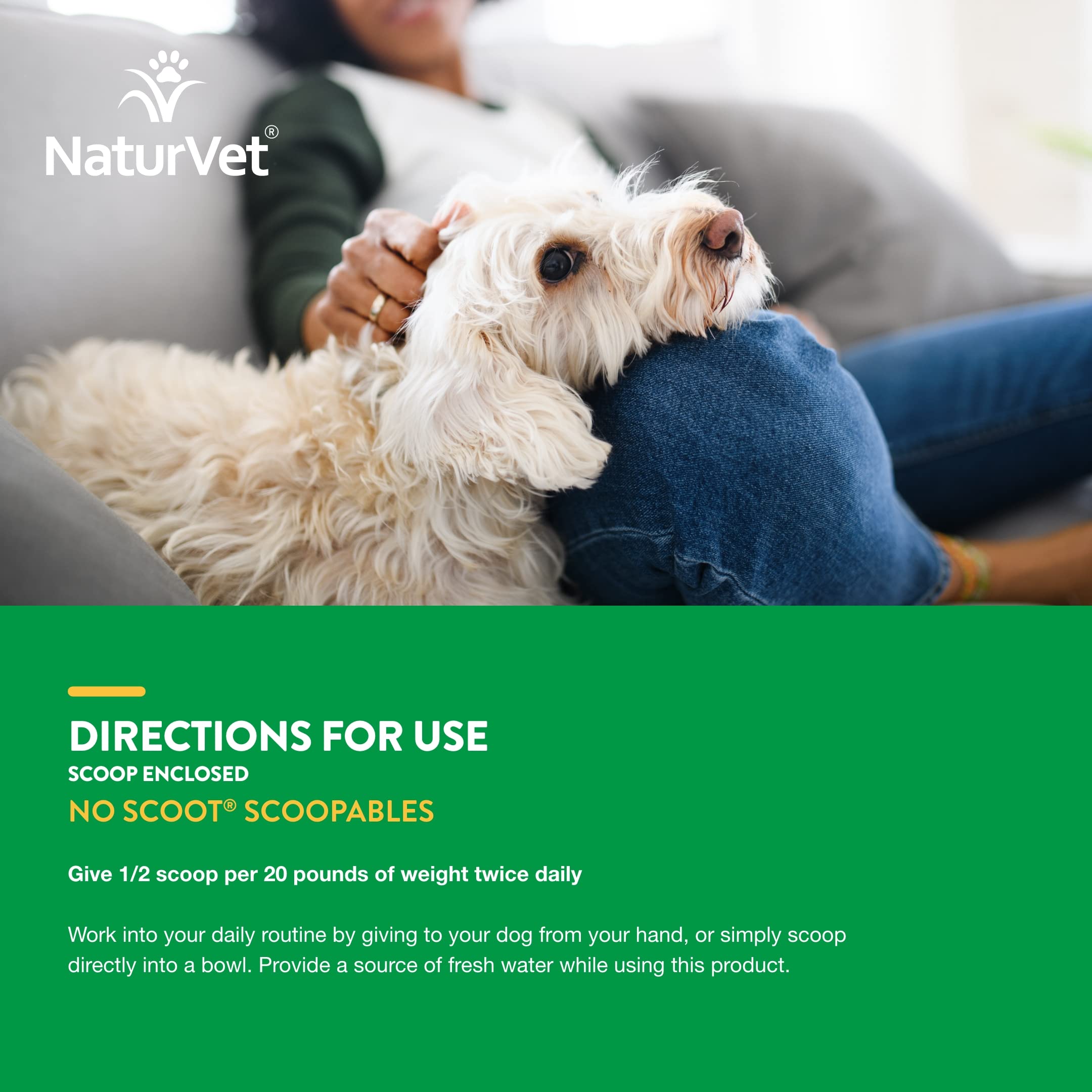 NaturVet perro disfruta sabor, opción sabrosa para la rutina diaria
