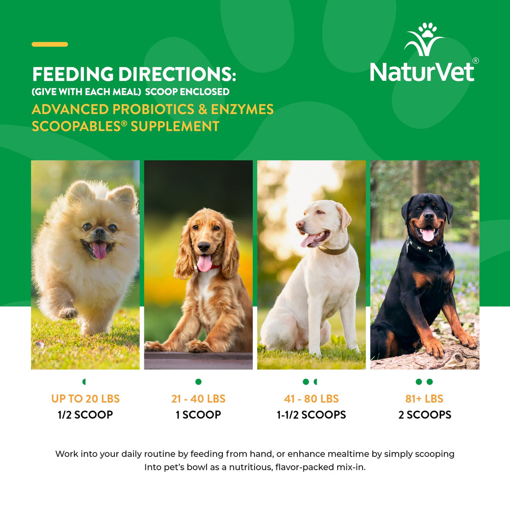 Caldo de huesos incluido en NaturVet Scoopables para nutrición adicional.