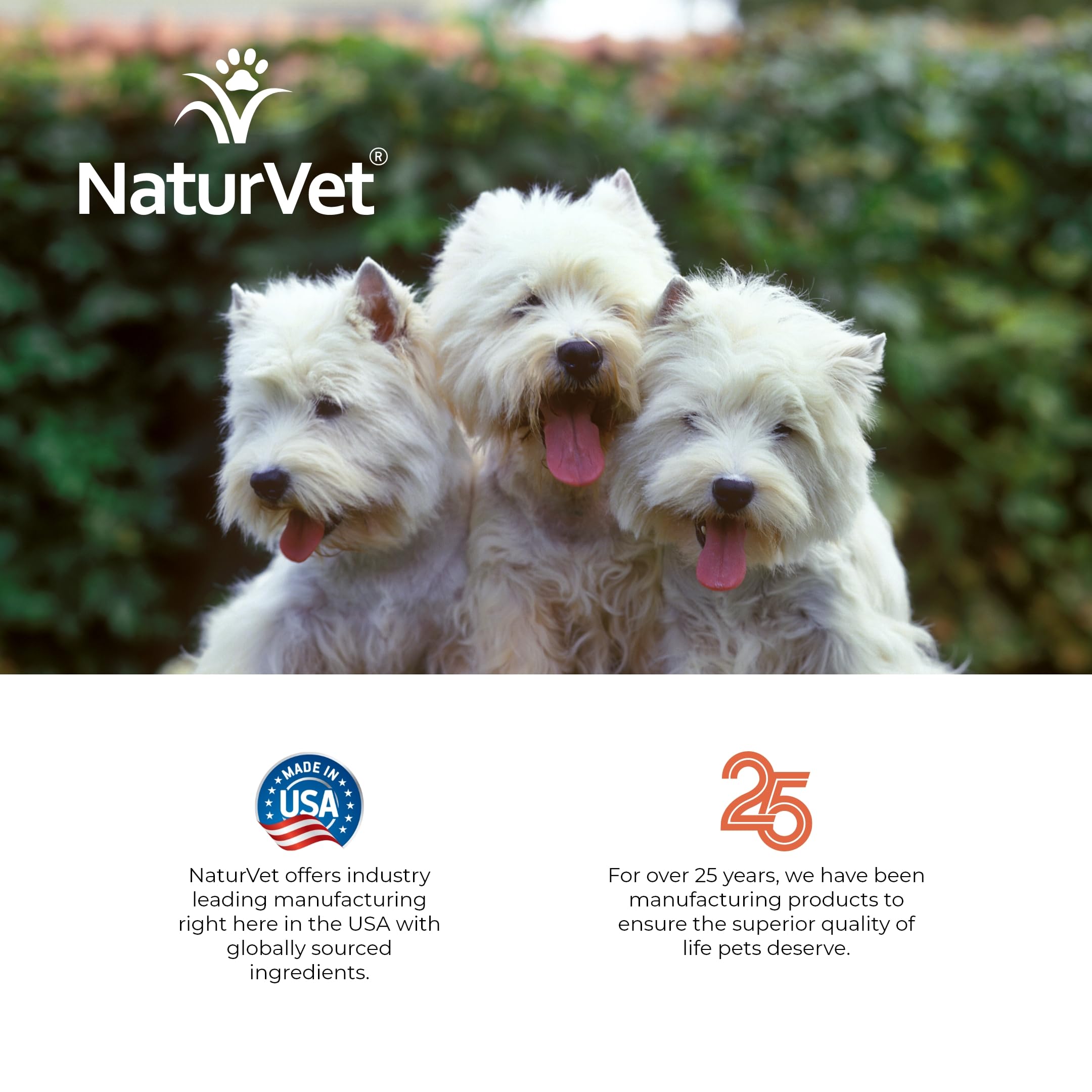 NaturVet Eliminador de manchas por lágrimas con Aloe – aplicación diaria para mascotas