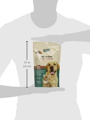 NaturVet Todo-en-uno para perros: piel y pelaje más saludables con omegas.
