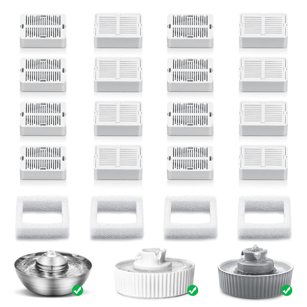 NautyPaws filtro de carbono para bebederos de gatos, mejora sabor y limpieza del agua