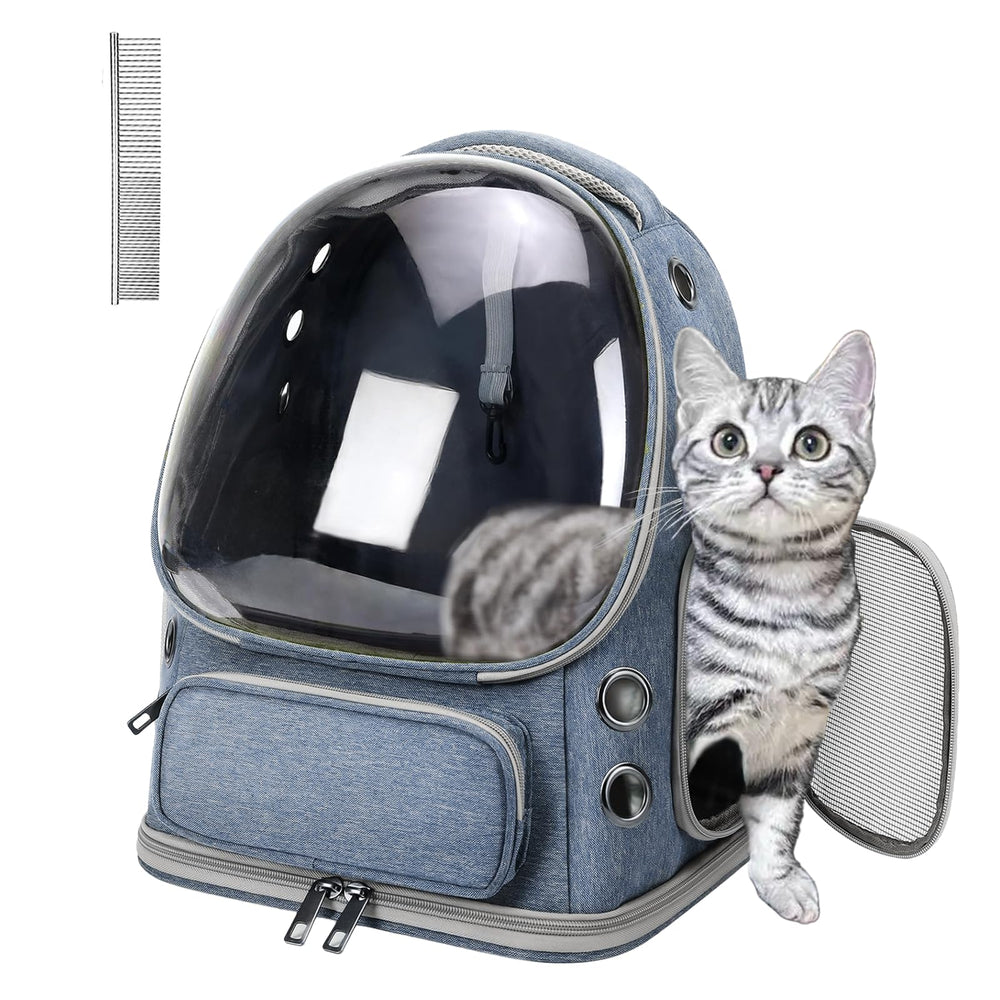 NAXYOO transportín gato burbuja ventana para vigilar a tu mascota.