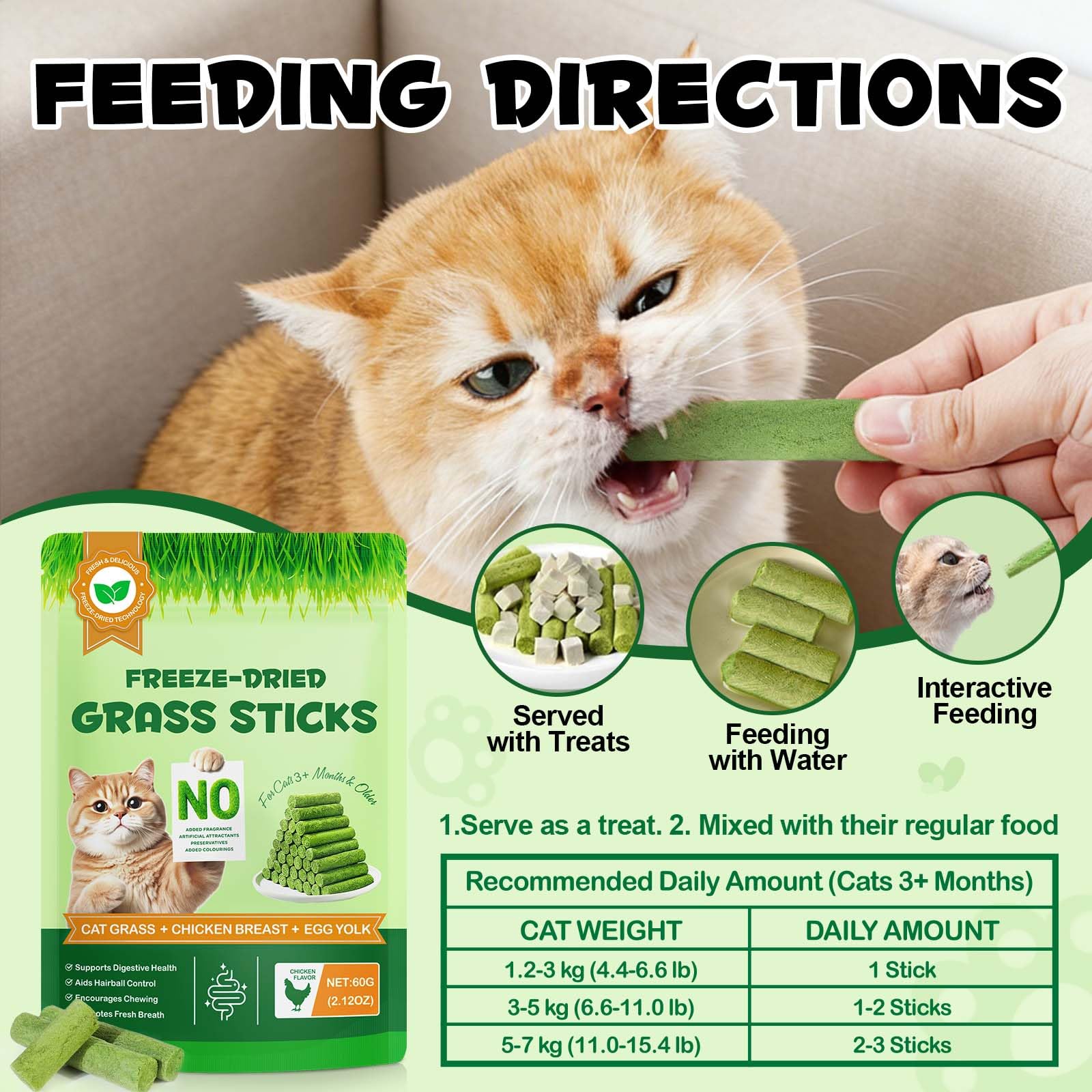 NBTREKTIE pollo-yema-huevo: snack proteico que gusta a gatos.