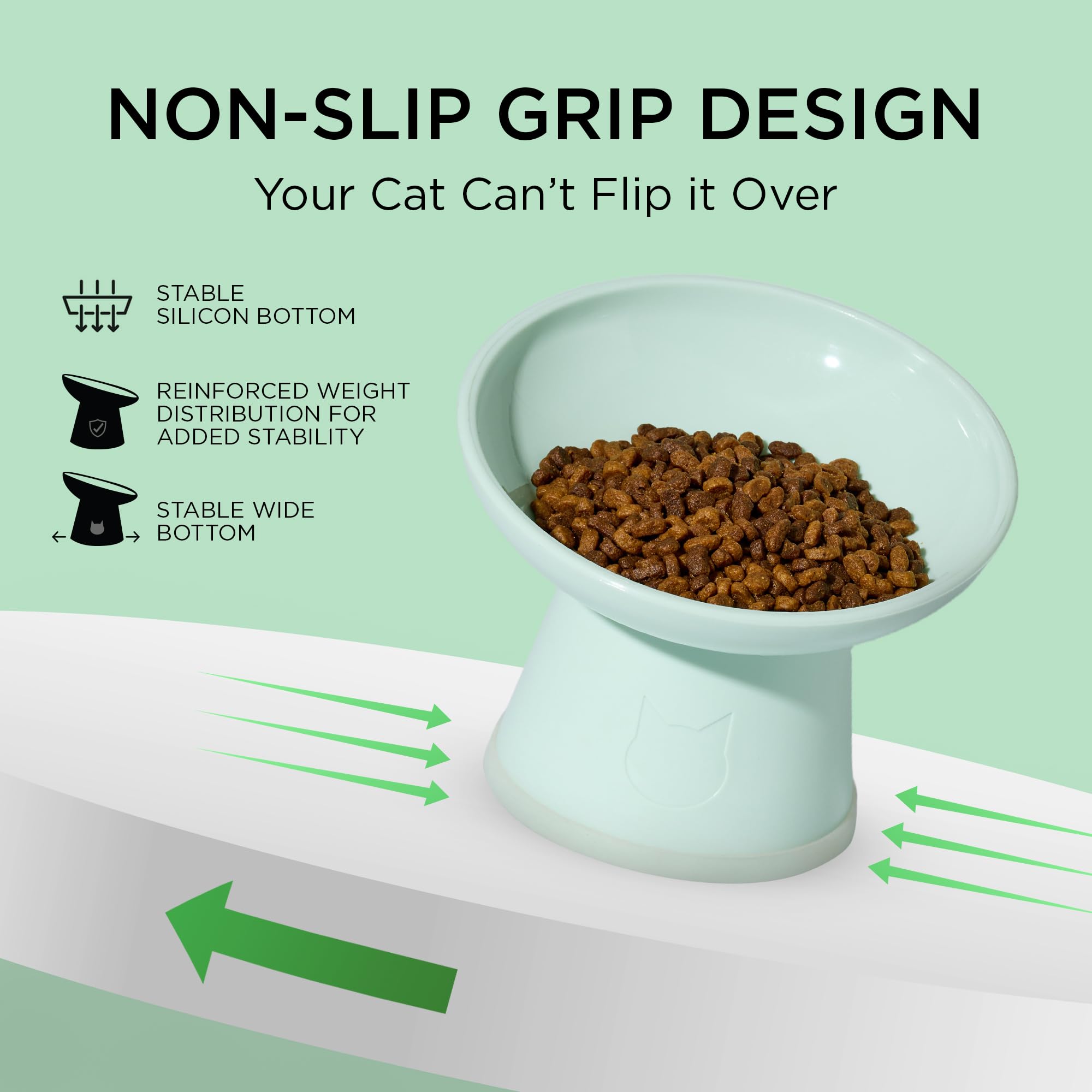 Necoichi dos tazones para gatos: solución práctica para horarios y variedad.