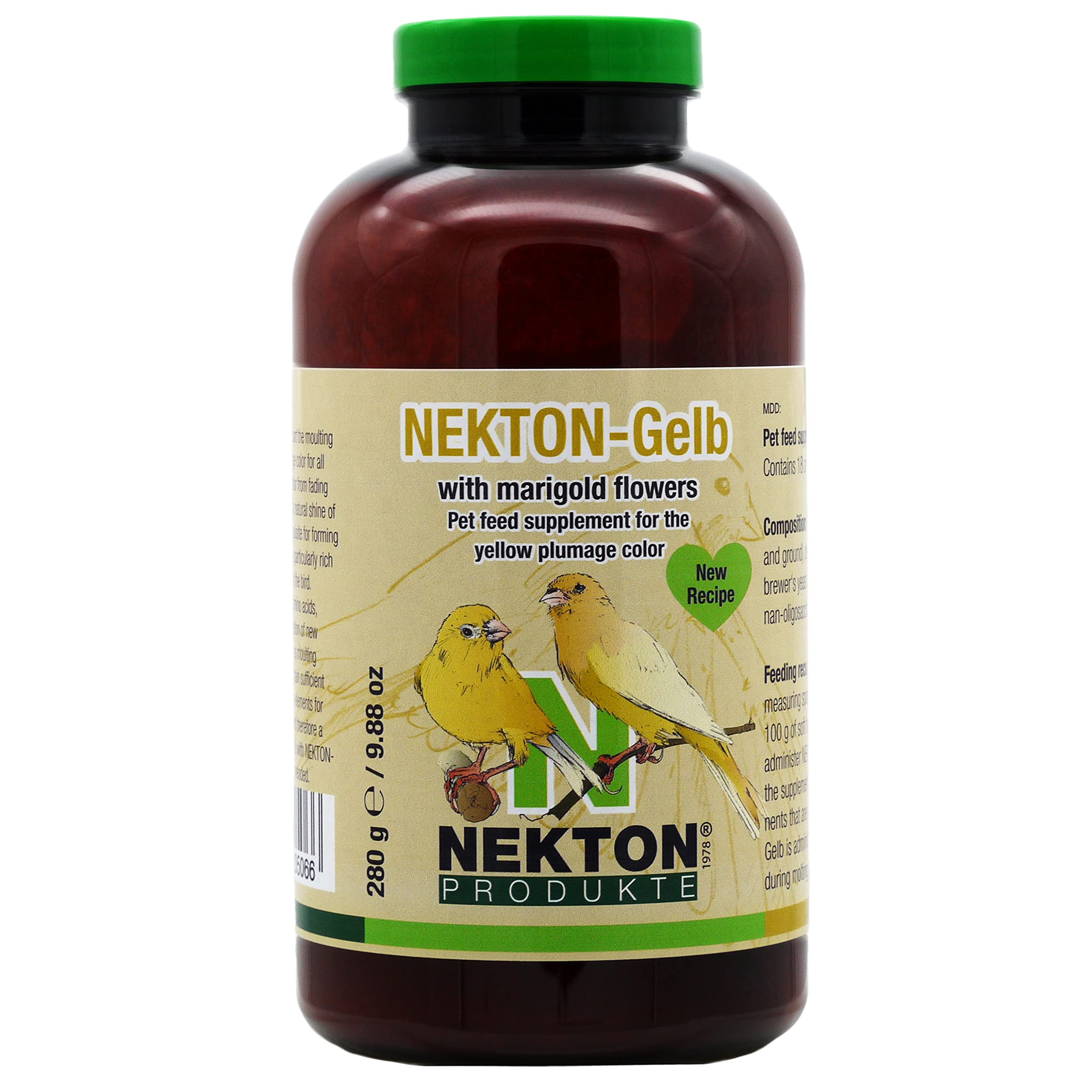 Nekton Gelb – botella amarilla para realzar el color amarillo en plumas