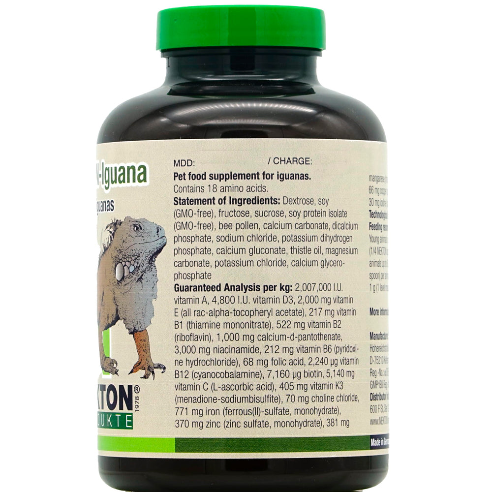 Nekton Iguana Vitaminas: peso de 220 g para nutrición constante