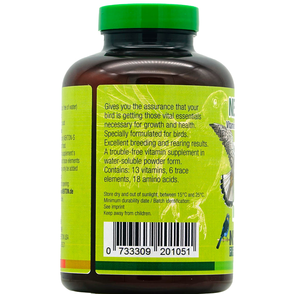 Nekton Multivitamínico para Aves: presentación lista para enriquecer la dieta