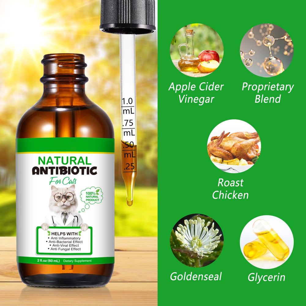 NenMaoKeNu: Envase de gotas para gatos, dosis recomendadas para uso diario.
