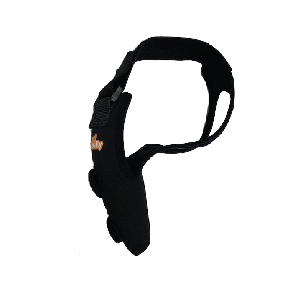 NeoAlly protector codo perro diseño ergonómico con ajuste seguro para caminatas.