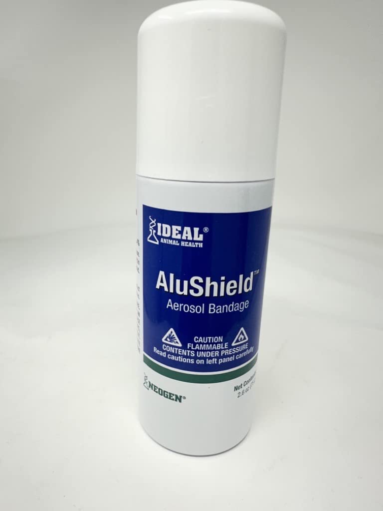 Neogen Ideal AluShield, aplicación fácil, mantiene la movilidad de los animales.
