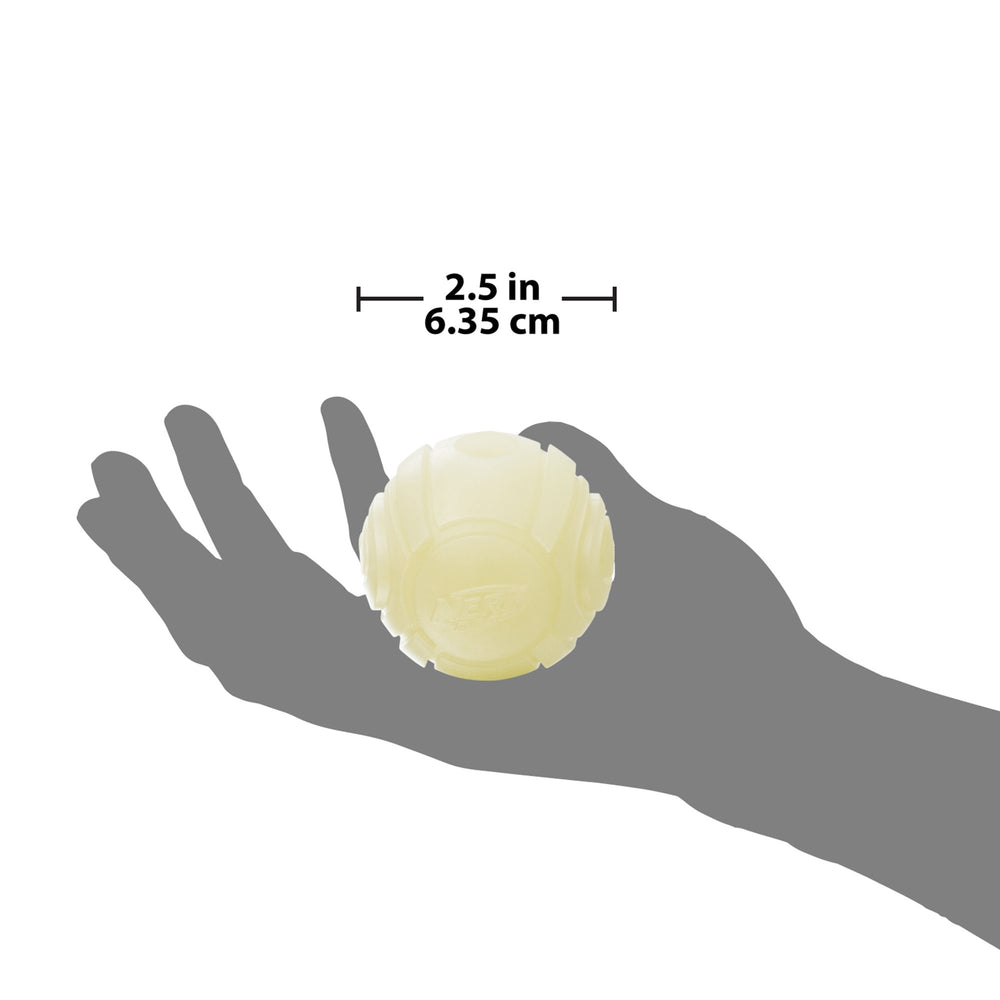 Nerf Dog bola de 2.5 pulgadas adecuada para todas las razas.