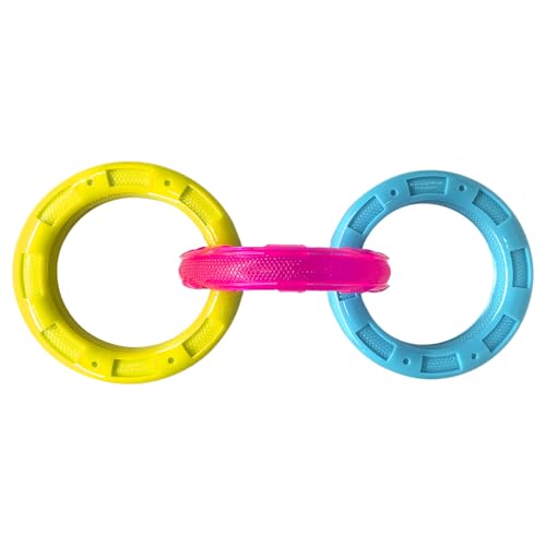 Nerf Dog juguete exterior para perros, ideal para juego al aire libre y resistencia a la intemperie.