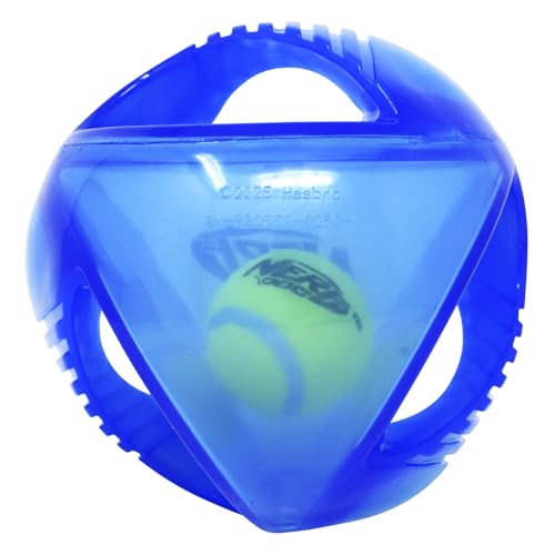 Nerf Dog Juguete para perro de uso interior y exterior azul.