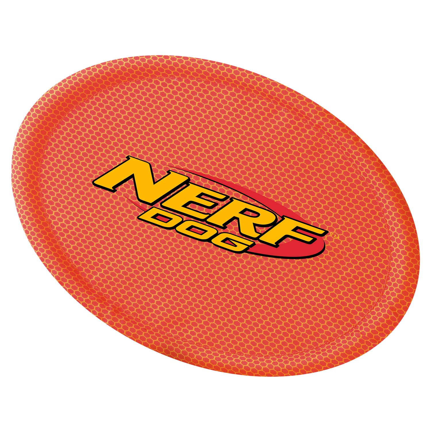 Nerf Dog Nylon Flyer de 9 pulgadas, tamaño ideal para lanzamiento