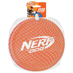 Nerf Dog Nylon Flyer naranja, ideal para juegos al aire libre