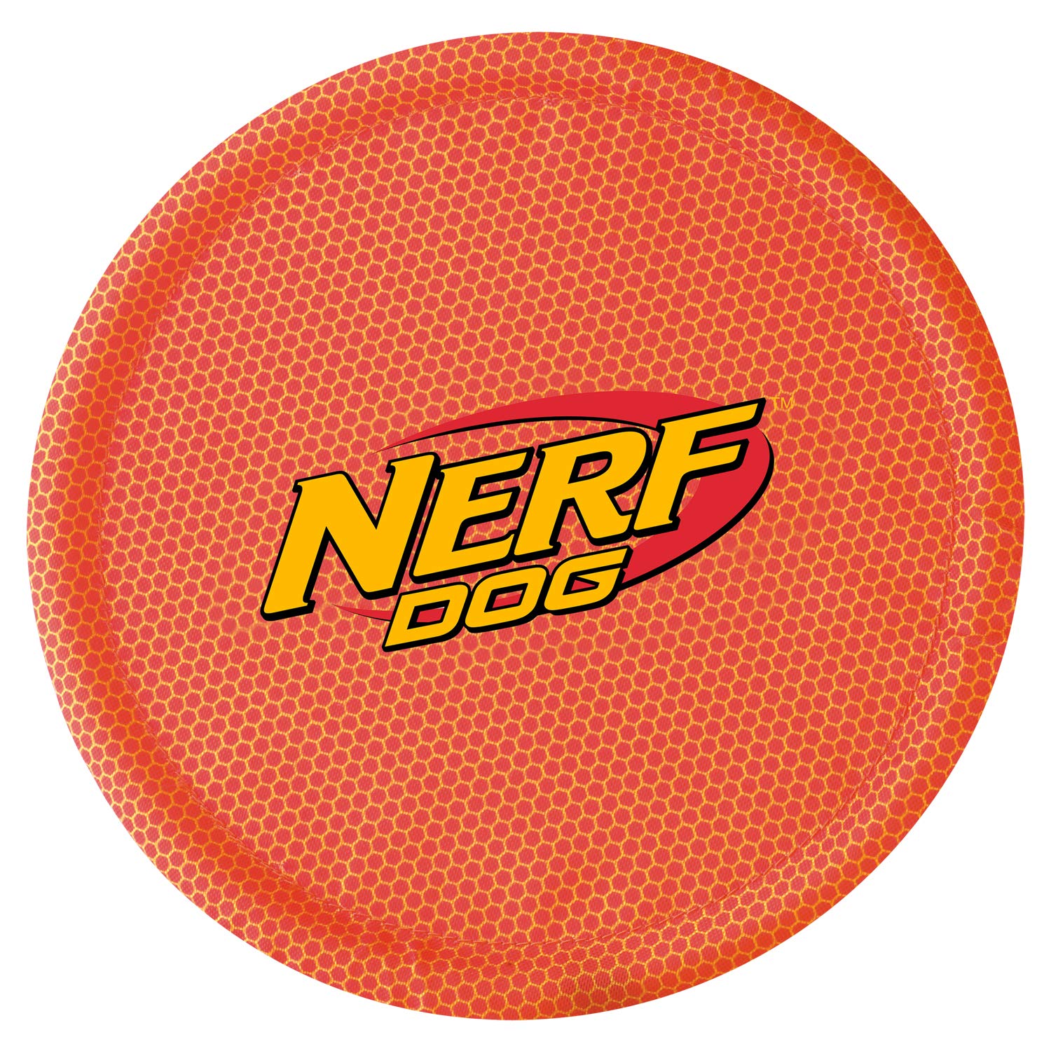Nerf Dog Nylon Flyer para razas medianas y grandes, tamaño cómodo