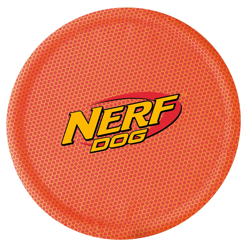 Nerf Dog Nylon Flyer para razas medianas y grandes, tamaño cómodo