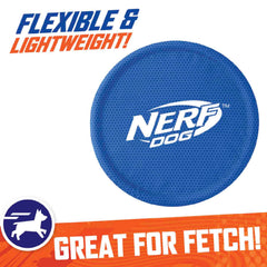 Nerf Dog Nylon Flyer resistente al agua para playa y piscina.