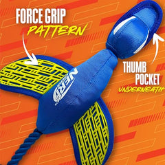 Nerf Dog patito lanzador en acción, ideal para sesiones de buscar y traer.
