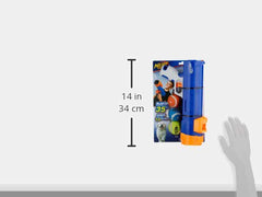 Ideal para juego al parque o jardín; compatible con bolas Nerf de 2 pulgadas.