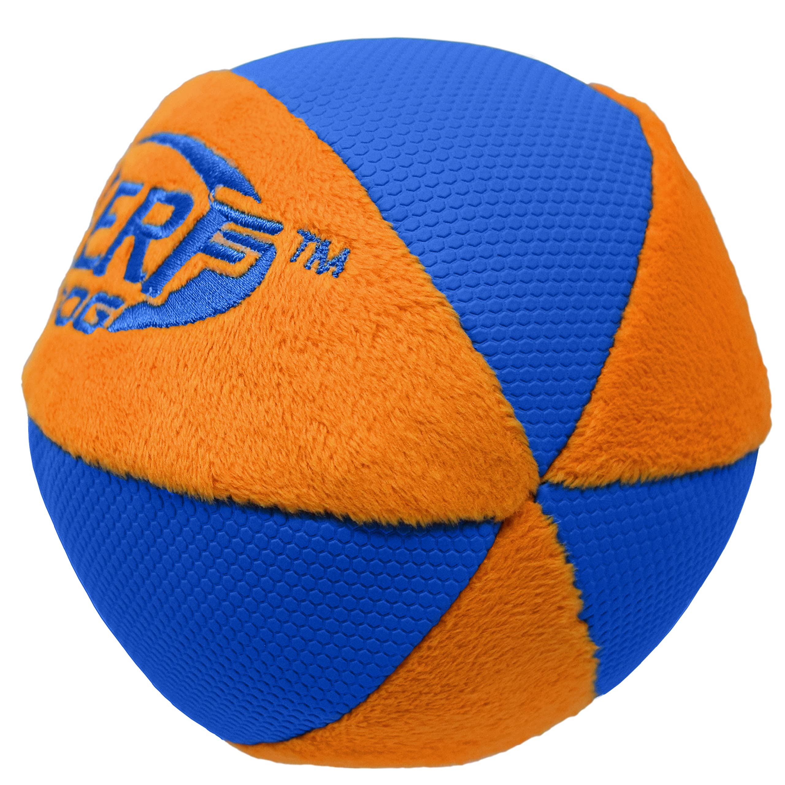 Pelota Nerf Dog Trackshot Ball sonido chirriante y crujido, diversión auditiva durante el juego.