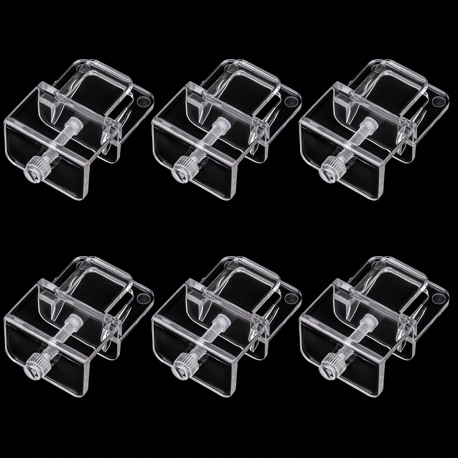NestBasics clips-tapa-acuario 6 piezas para fijar la tapa con seguridad.
