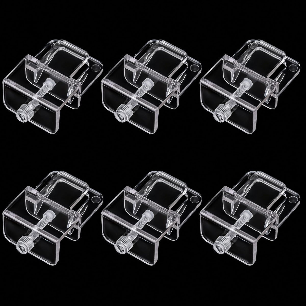 NestBasics clips-tapa-acuario 6 piezas para fijar la tapa con seguridad.