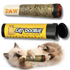 Nestpark Doobie: juguete gatuno con catnip crujiente para juego activo.