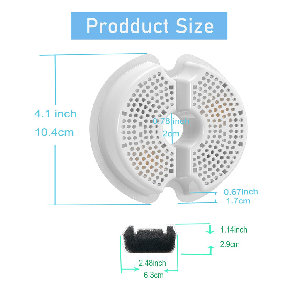 NeucomBBT filtro para iPettie, agua más suave para beber